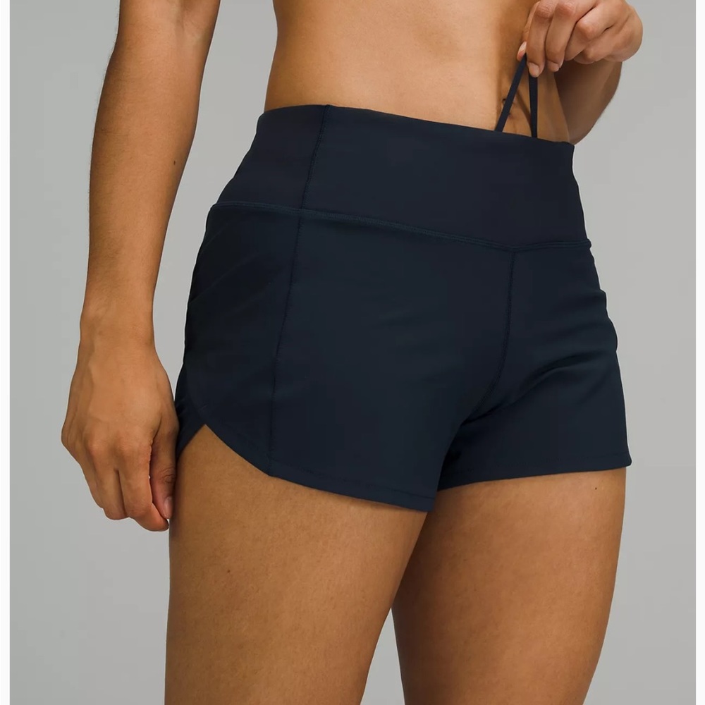 Lululemon Speed Up Shorts - Navy